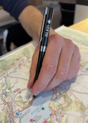 Kemični svinčnik z gravuro Bled